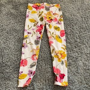 Babygap floral leggings 5T